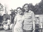 Ольга с отцом, Борисом Битюковым